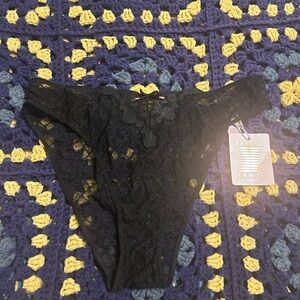 Savage X Fenty Black Lace Panties Intimates
